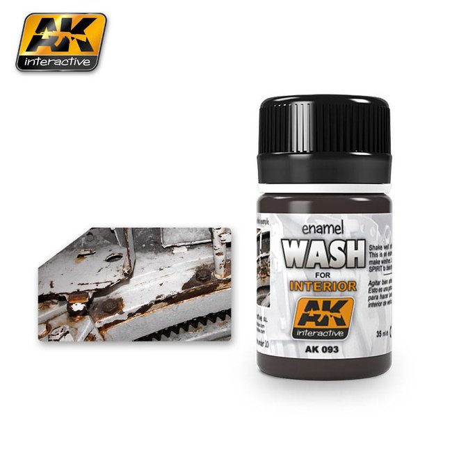 AK interactive Wash For Interiors - Weathering Wash - 35ml - AK093