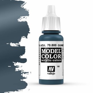 Vallejo Model Color Gunmetal Blue - 17ml - 70800 - image