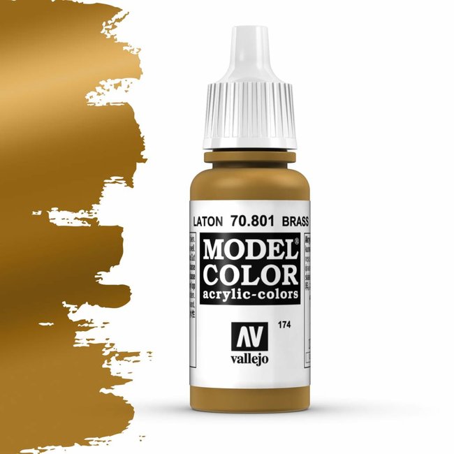 Vallejo Model Color Brass -17ml -70801