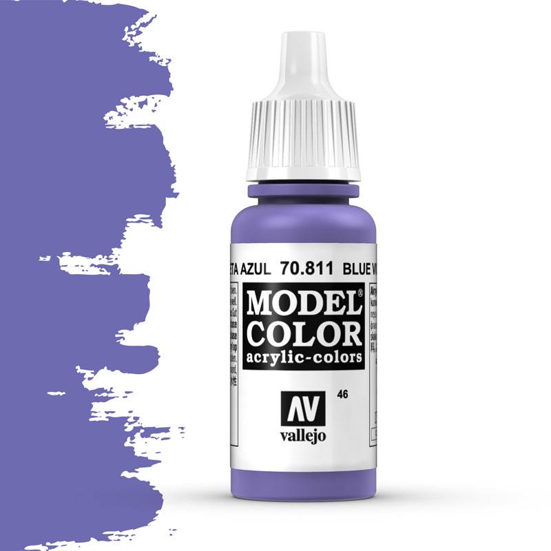 70811 Vallejo Model Color Paint: 17ml Blue Violet (M046) , Vallejo Paints ,  Vallejo – Valiant Enterprises Ltd