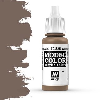 Vallejo Model Color German Camouflage Pale Brown -17ml -70825 - image