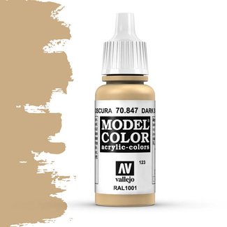 Vallejo Model Color Dark Sand -17ml -70847