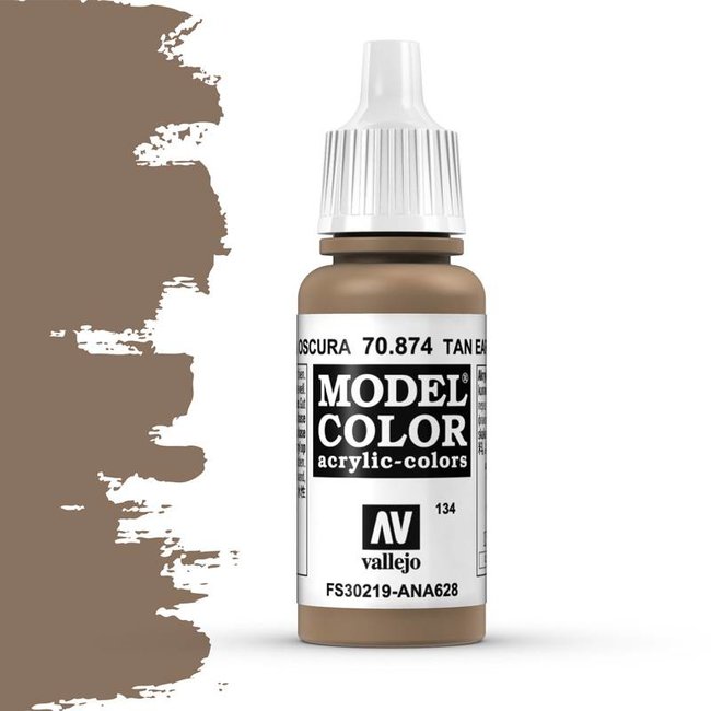 Vallejo Model Color Tan Earth -17ml -70874