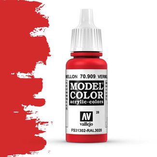 Vallejo Model Color Vermillion -17ml -70909