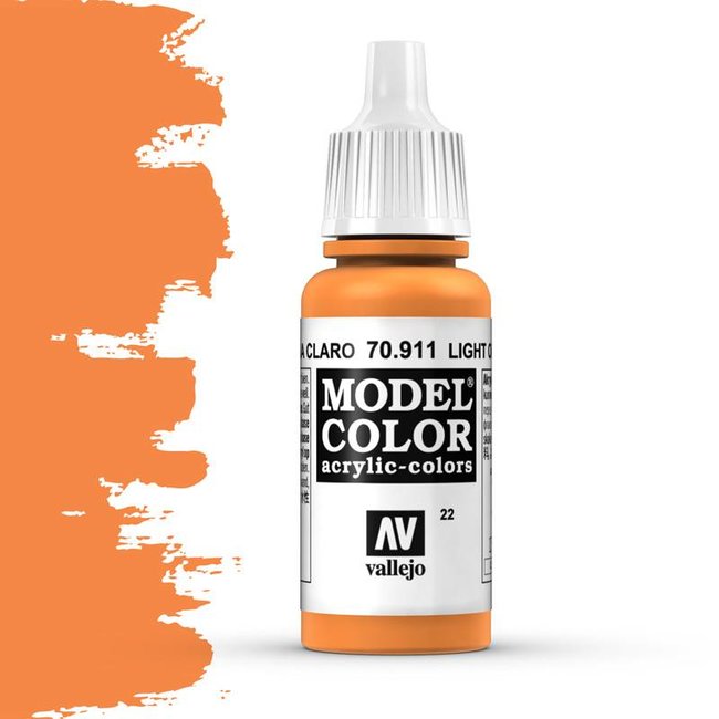 Vallejo Model Color Light Orange -17ml -70911