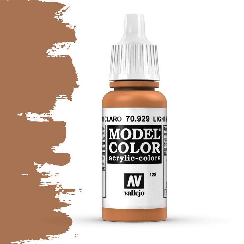 Light Brown Vallejo Model Color Acrylic Paint 70929 / 129