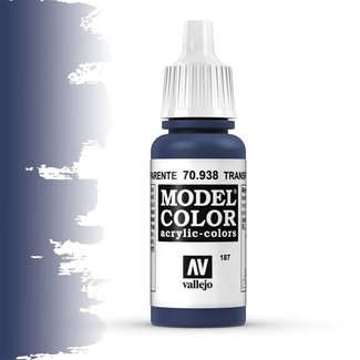 Vallejo Model Color Transparant Blue -17ml -70938