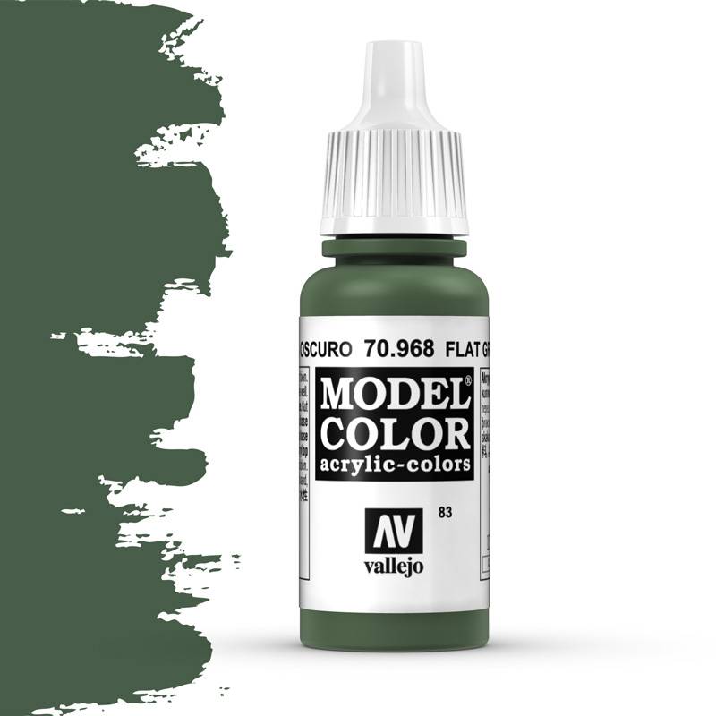 Vallejo 70.833 Model Color Acrylic Paint German Camouflage Bright Gree —  White Rose Hobbies