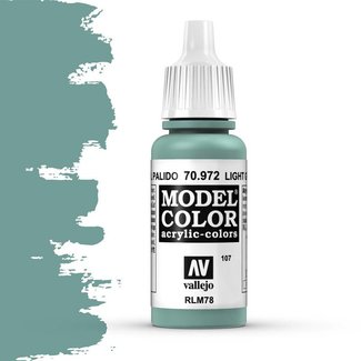 Vallejo Model Color Light Green Blue -17ml -70972