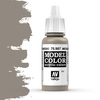 Vallejo Model Color Medium Grey -17ml -70987