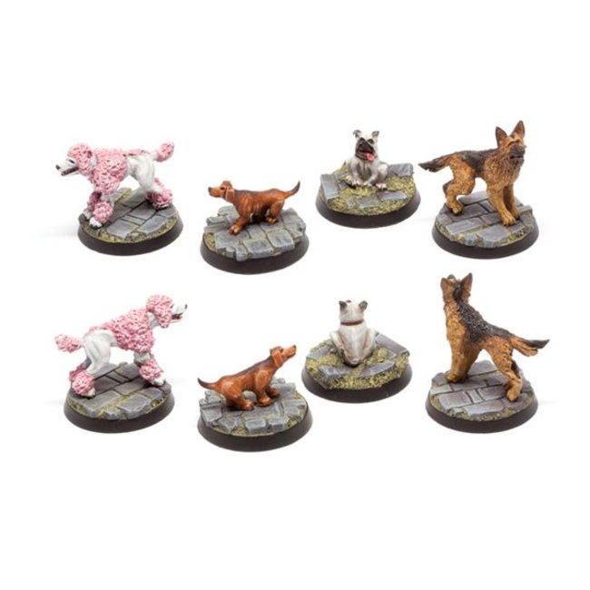 Tabletop-Art Dogs Set 3 - 4x - TTA200210
