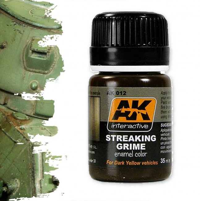 AK interactive Streaking Grime General - AK Weathering Products - 35ml - AK012