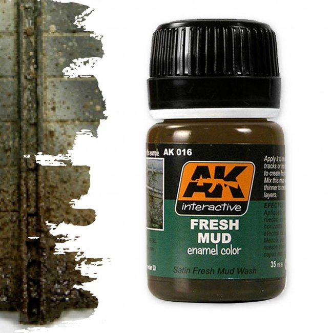 AK interactive Fresh Mud Effects - AK Weathering Products - 35ml - AK016