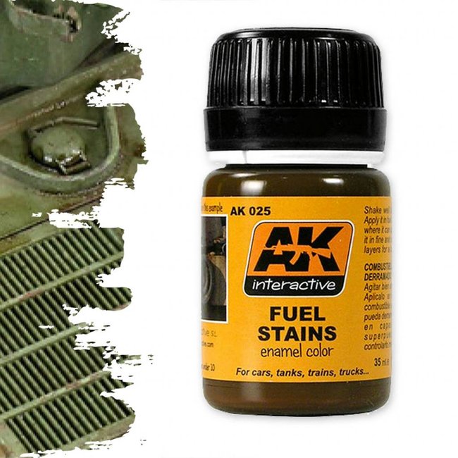 AK interactive Fuel Stains - AK Weathering - 35ml - AK025