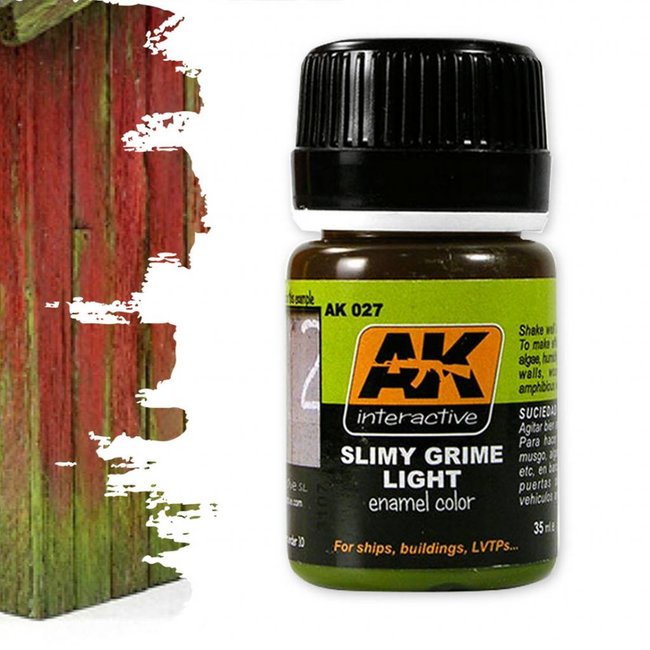 AK interactive Slimy Grime Light - Nature Weathering - 35ml - AK027