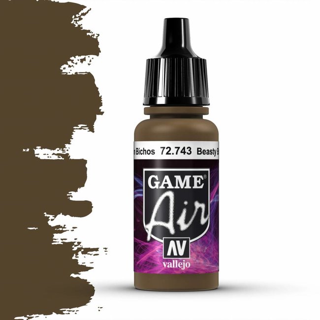 Vallejo Game Air Beasty Brown - 17ml - 72743