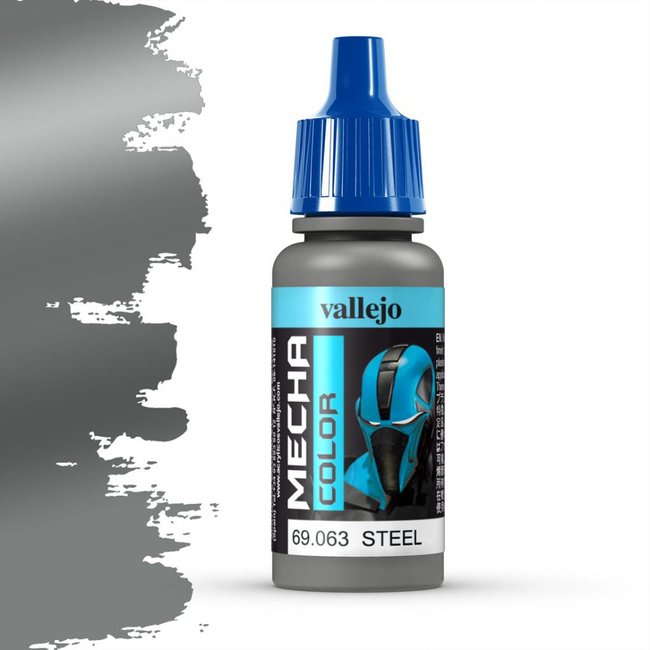 Vallejo Mecha Color Steel - 17ml - 69063