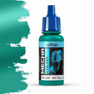 Vallejo Mecha Color Metallic Green - 17ml - 69068