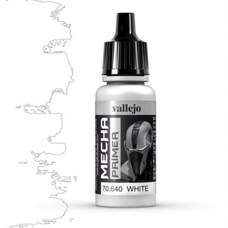 Vallejo Mecha Primer White - 17ml - 70640