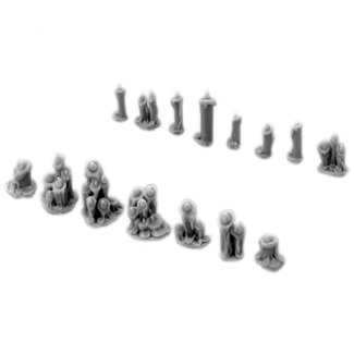 Mini Monsters Candles - 15x - MM-0006 - image