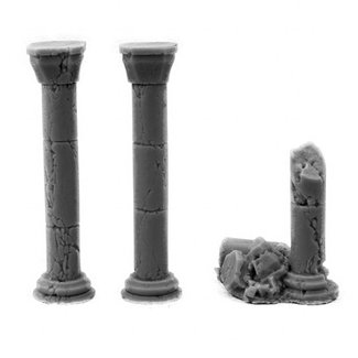 Mini Monsters Ruined Columns - 3x - MM-0045