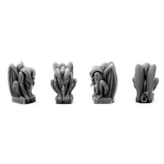 Mini Monsters Small Gargoyles - 4x - MM-0051