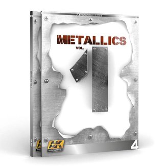 AK interactive Metallics Vol 1 - AK Learning Series nr 4 - 86pag - AK507