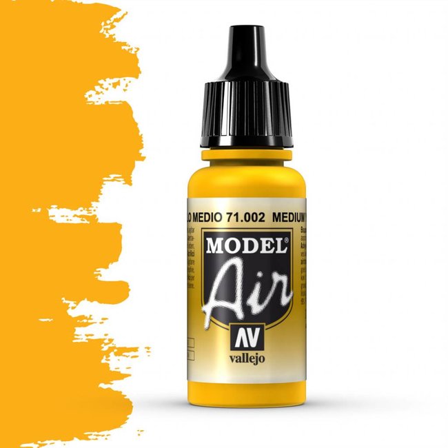 Vallejo Model Air Yellow - 17ml - 71002