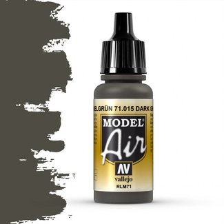 Vallejo Model Air Dark Green RLM71 - 17ml - 71015