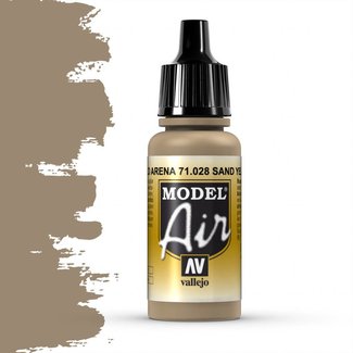 Vallejo Model Air Sand Yellow - 17ml - 71028 - image