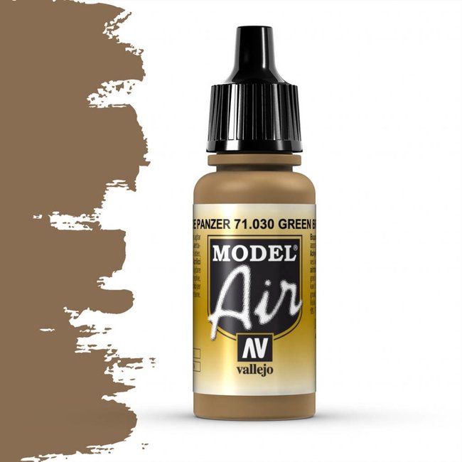 Vallejo Model Air Brown Green - 17ml - 71030