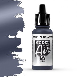 Vallejo Model Air Metallic Artic Blue - 17ml - 71071 - image