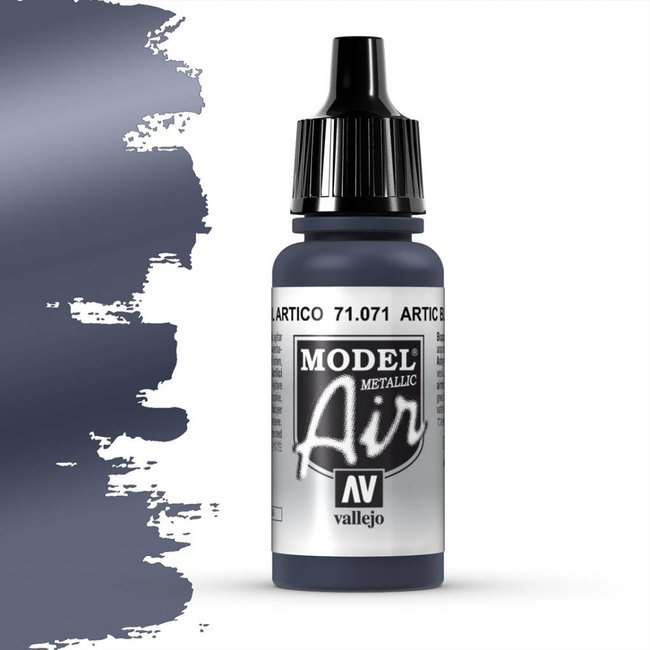 Vallejo Model Air Metallic Artic Blue - 17ml - 71071