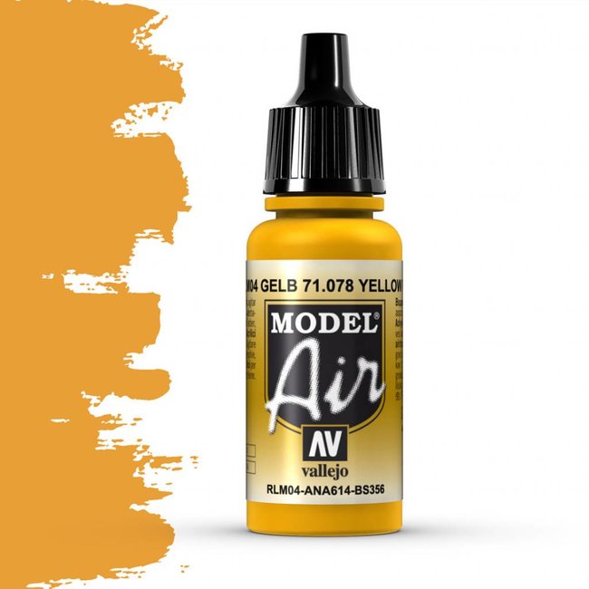 Vallejo Model Air Yellow RLM04 - 17ml - 71078