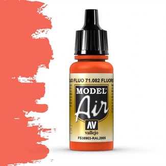 Vallejo Model Air Fluorescent Red - 17ml - 71082 - image