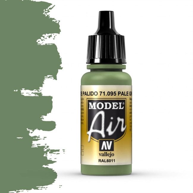 Vallejo Model Air Pale Green - 17ml - 71095