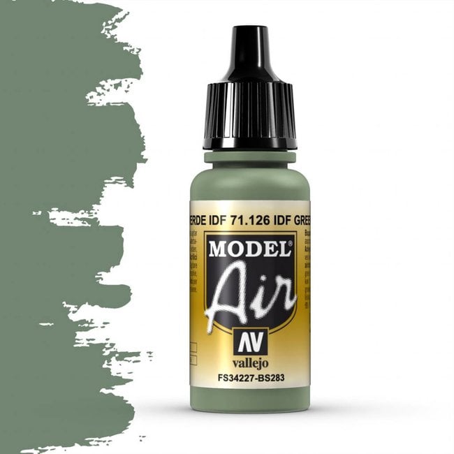 Vallejo Model Air IDF/IAF Green - 17ml - 71126