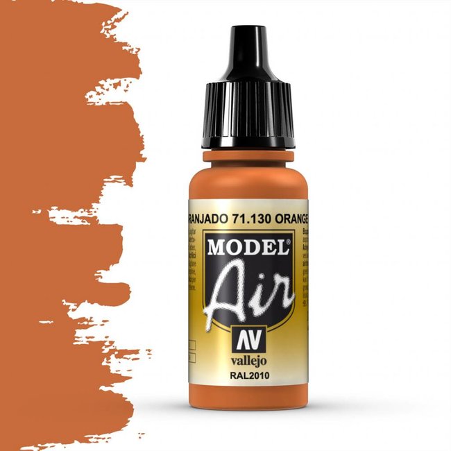 Vallejo Model Air Orange Rust - 17ml - 71130