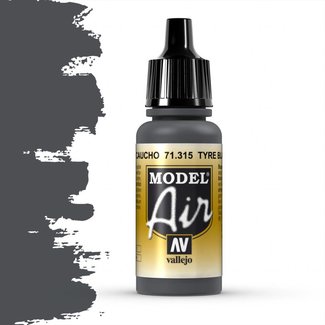 Vallejo Model Air Tyre Black - 17ml - 71315 - image