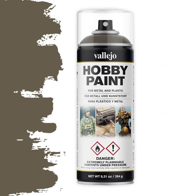 Vallejo Hobby Paint AFV US Olive Drab spuitbus - 400ml - 28005