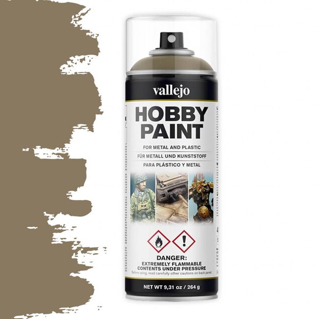 Vallejo Hobby Paint Infantry US Khaki spraycan - 400ml - 28009