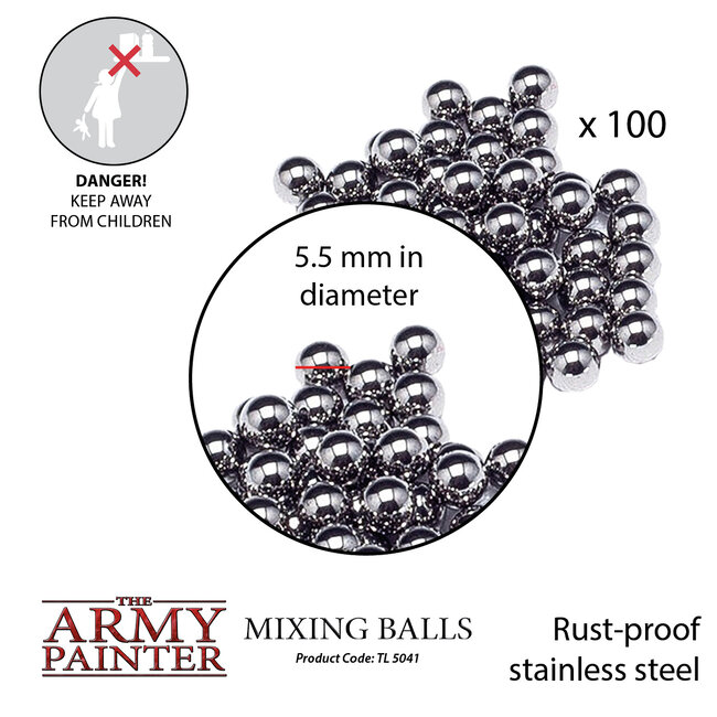 The Army Painter Mixing balls - 100x - TL5041