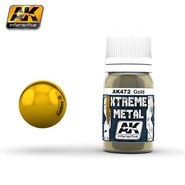 AK interactive Xtreme Metal Gold - 30ml - AK472