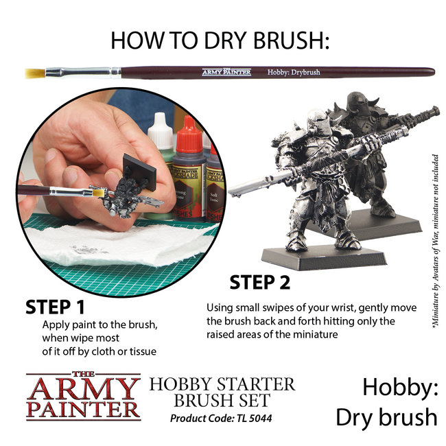 The Army Painter Hobby Starter Brush Set - TL5044