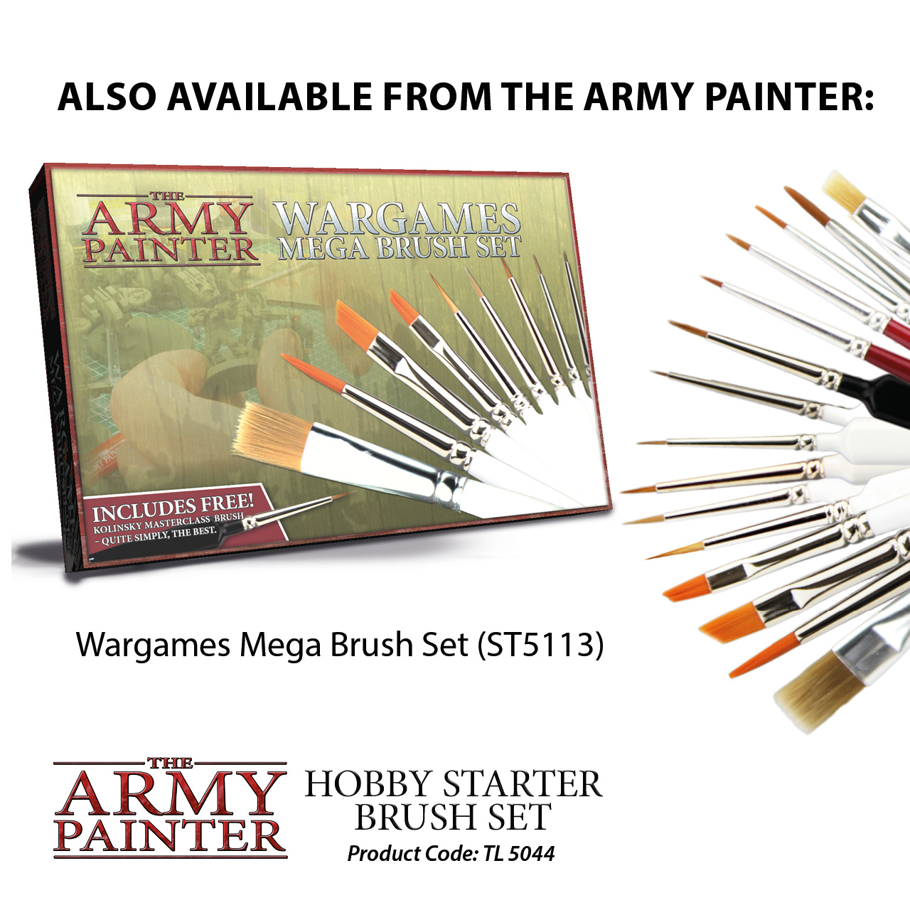 Buy The Army Painter Hobby Starter Brush Set TL5044 Scenery