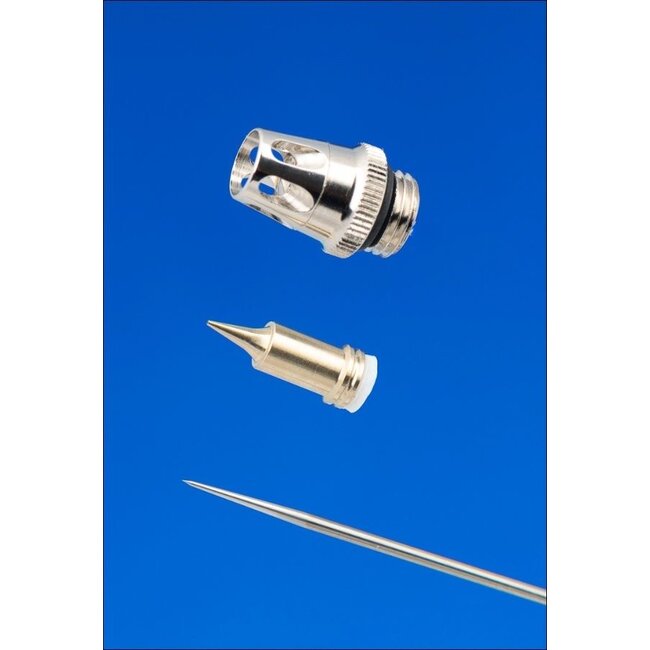 Harder & Steenbeck Nozzle set 0,2mm voor Evolution | Infinity | Ultra | Grafo Airbrushes