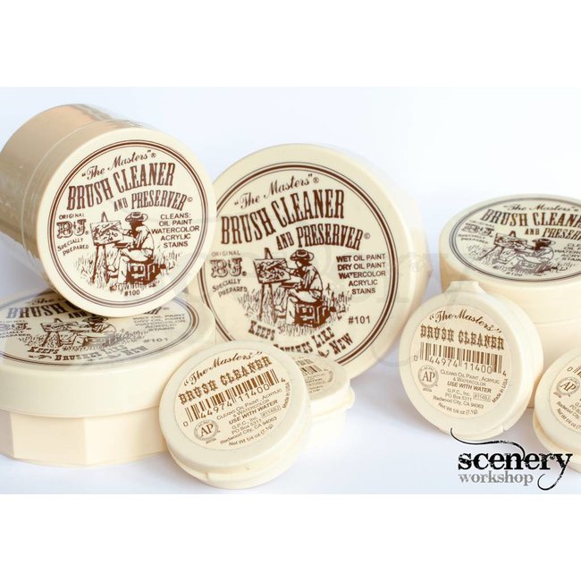 The Masters Brush cleaner and preserver 1oz - 28.3gr - # 100BJ