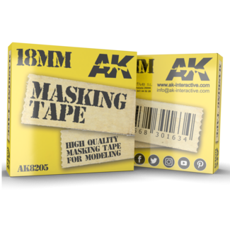 AK interactive Masking Tape 18mm - AK8205