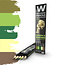 AK interactive Weathering Pencil Set Green and Brown - 5 kleuren - AK10040