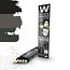 AK interactive Weathering Pencil Set Black and White - 5 kleuren - AK10039